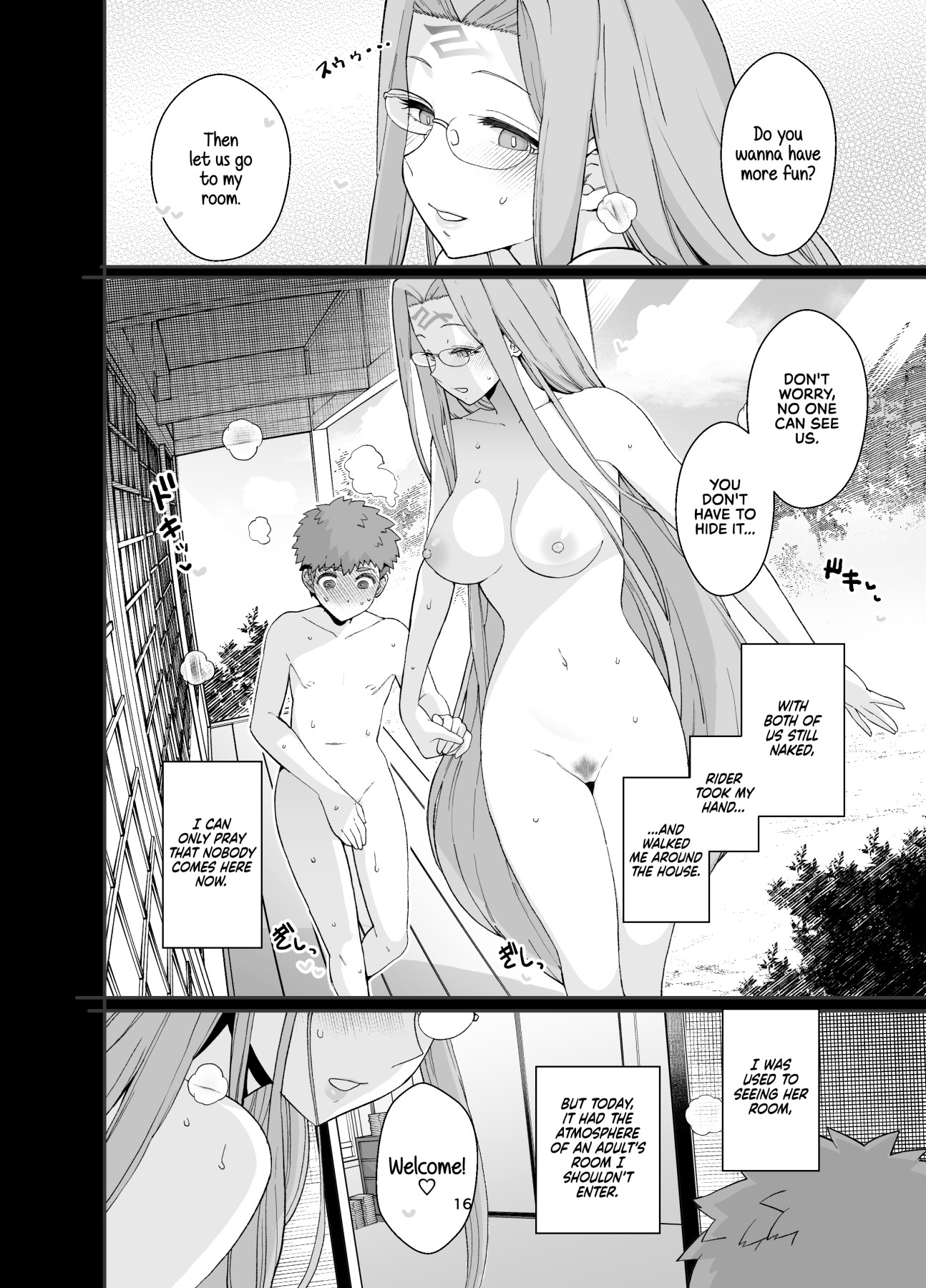 Hentai Manga Comic-Staying Home With Rider-san-Read-18